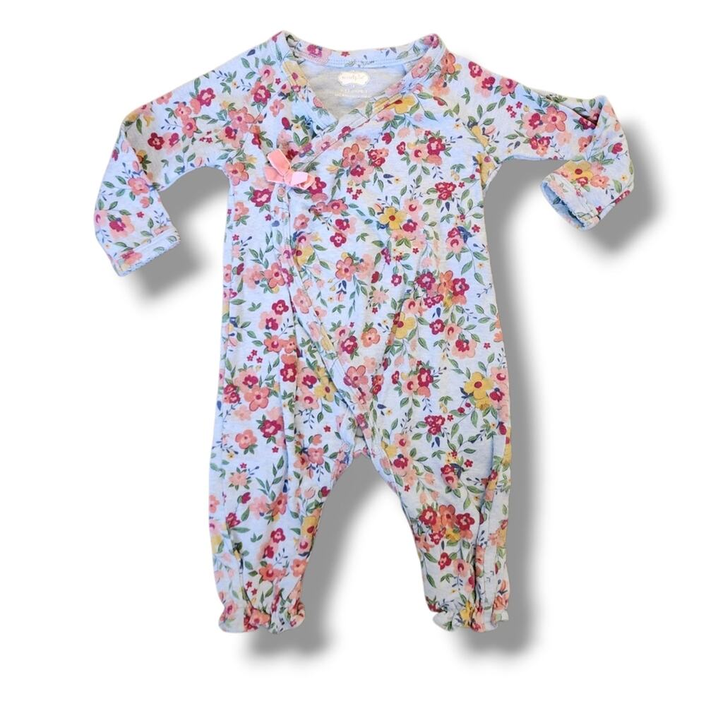 Mudpie Floral Wrap Front Jumper